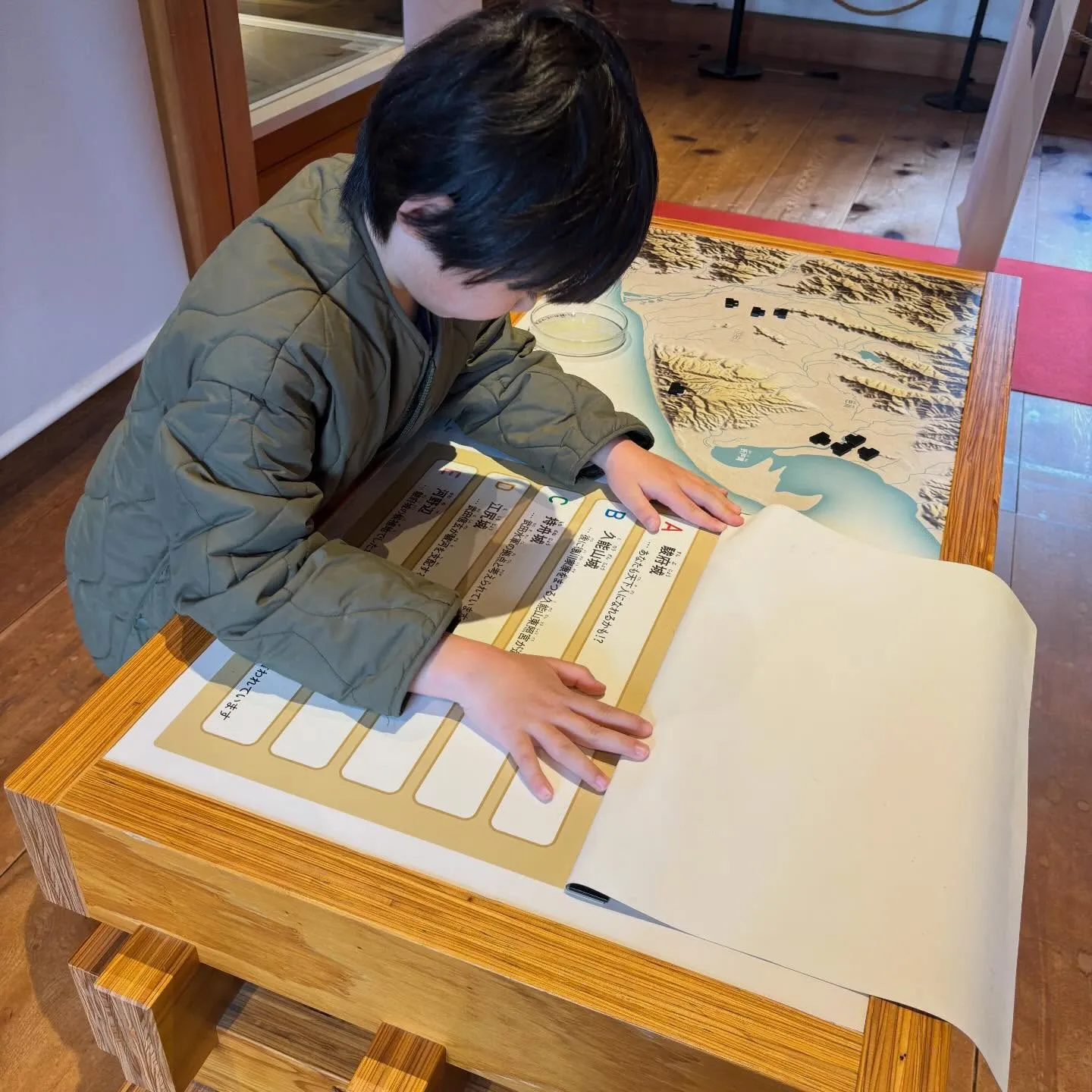 外出活動で、駿府城公園の資料館へ行ってきました!